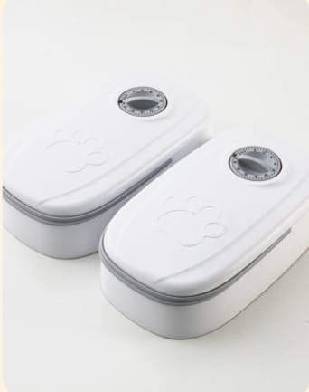 Automatic Pet Feeder Smart Food Dispenser For Cats Dogs Timer Stainless Steel Bowl Auto Dog Cat Pet Feeding Pets Supplies - Image 3