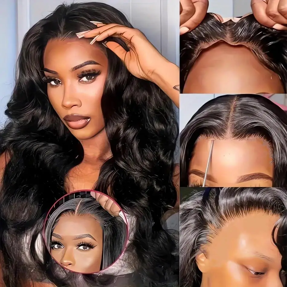 Body wave Wigs Glueless Wig Human Hair Ready To Wear 5x5 Lace Frontal Wig 4x4 Brazilian Closure Wig For Women Lace Front Wigs - Image 2