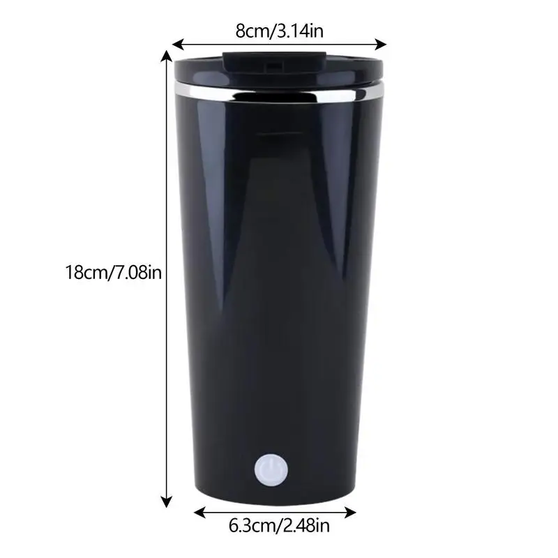 USB Automatic Self Stirring Magnetic Mug 304 Stainless Steel Smart Coffee Milk Mixer Stir Cup Thermal Blender Gift Water Bottle - Image 6