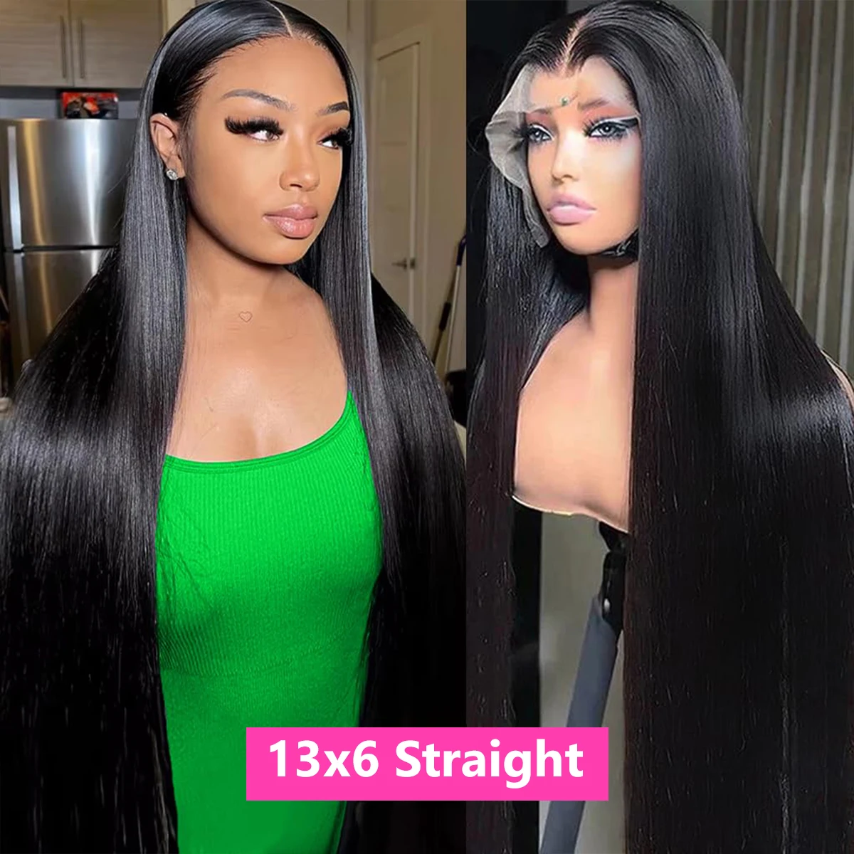 28 30 inch Straight Human Hair Wigs HD Lace Frontal Wig 180% 13x4/6 Transparent Lace Front Wigs 5x5 Human Hair Lace Closure Wigs - Image 11