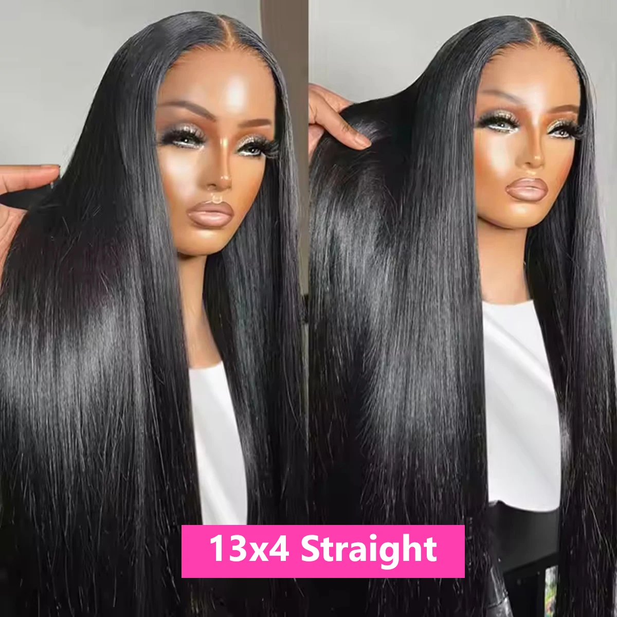 28 30 inch Straight Human Hair Wigs HD Lace Frontal Wig 180% 13x4/6 Transparent Lace Front Wigs 5x5 Human Hair Lace Closure Wigs - Image 7