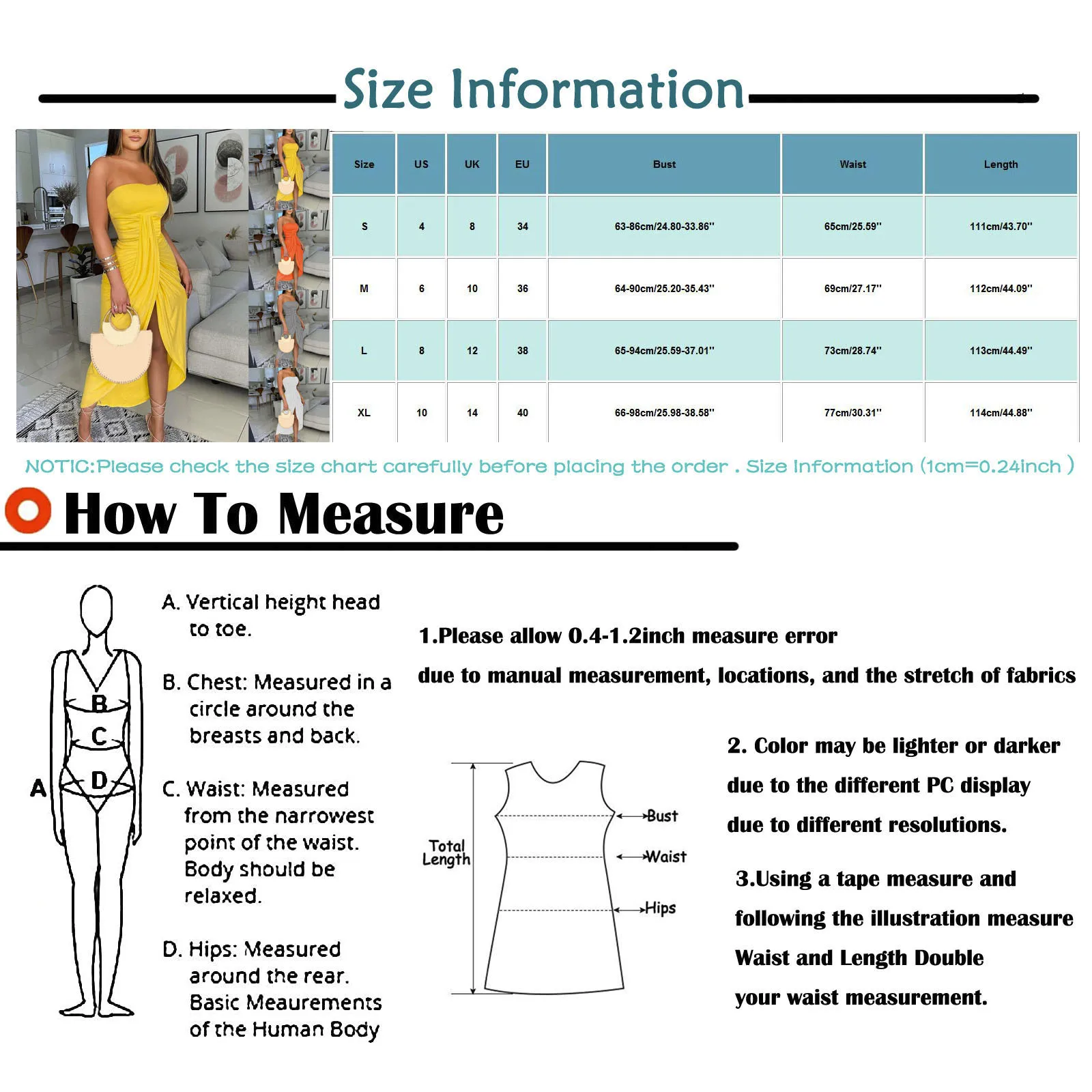 Vestidos Women'S Dress Sexy Solid Color Dress Sleeveless Strapless Hip-Hugging Wrap Chest Irregular Draped Party Summer Dress - Image 6