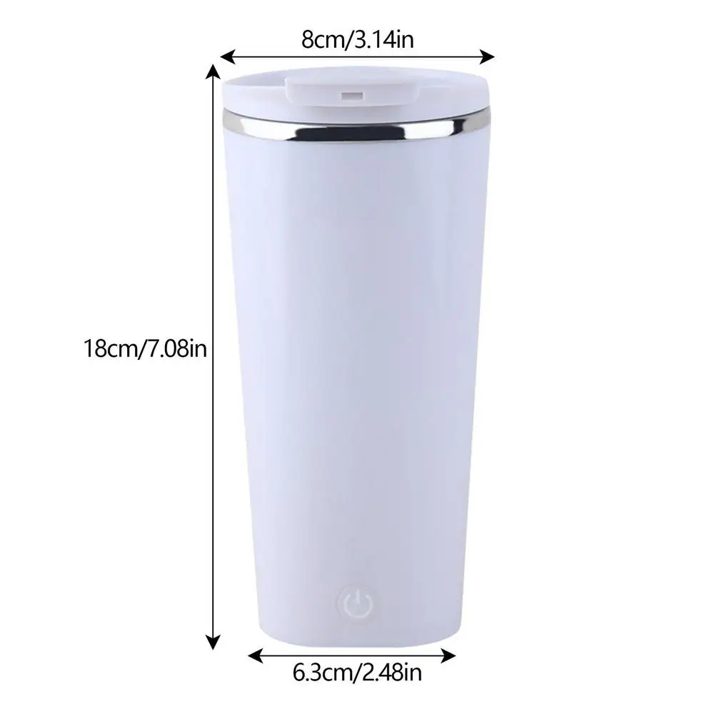 USB Automatic Self Stirring Magnetic Mug 304 Stainless Steel Smart Coffee Milk Mixer Stir Cup Thermal Blender Gift Water Bottle - Image 8