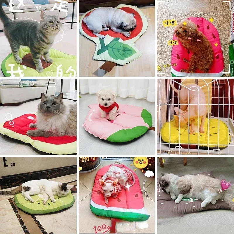 Dog Mat Cooling Summer Pad Mat Dogs Cat Blanket Sofa Breathable Cold Pet Dog Bed Summer Washable Small Medium Large Dogs Ice Pad - Image 5