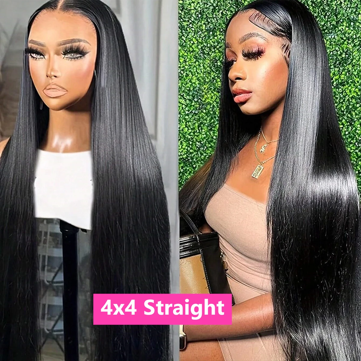 28 30 inch Straight Human Hair Wigs HD Lace Frontal Wig 180% 13x4/6 Transparent Lace Front Wigs 5x5 Human Hair Lace Closure Wigs - Image 9