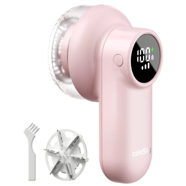 coldSky Electric Lint Remover Rechargeable Lint Remover Clothes Sweater Defuzzer Intelligent Digital Display Lint Shaver Trimmer - Image 8