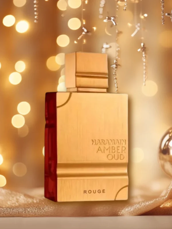 Amber Rouge Cologne 2.0oz/60ml | Al Haramain Unisex EDT Spray | Long-Lasting Scent, Perfect Holiday Gift for Him/Her - Image 2