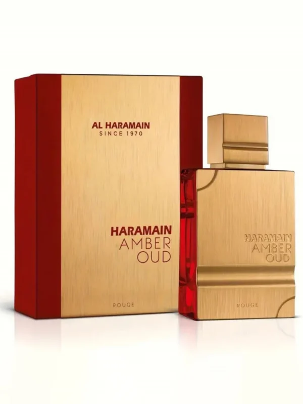 Amber Rouge Cologne 2.0oz/60ml | Al Haramain Unisex EDT Spray | Long-Lasting Scent, Perfect Holiday Gift for Him/Her - Image 4