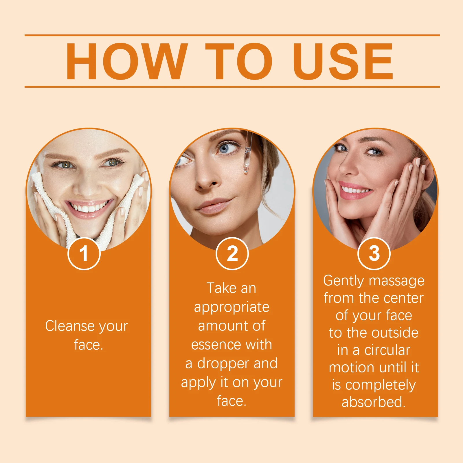 Vitamin C Wrinkle-reducing Facial Serum Lifting Firming Lightening Fine Lines Serum Brightening Moisturizing, Skin Care Products - Image 3