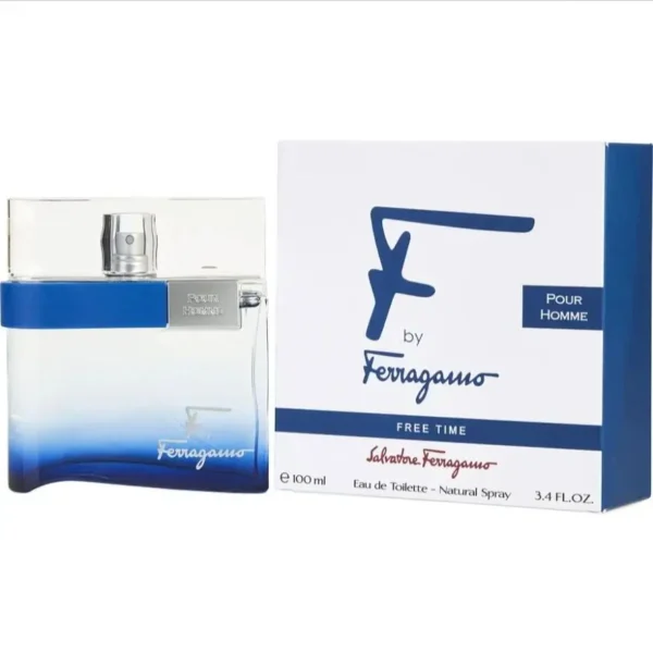 Salvatore Ferragamo F By Ferragamo Free Time for men Eau De Toilette Spray 100ml - Image 2