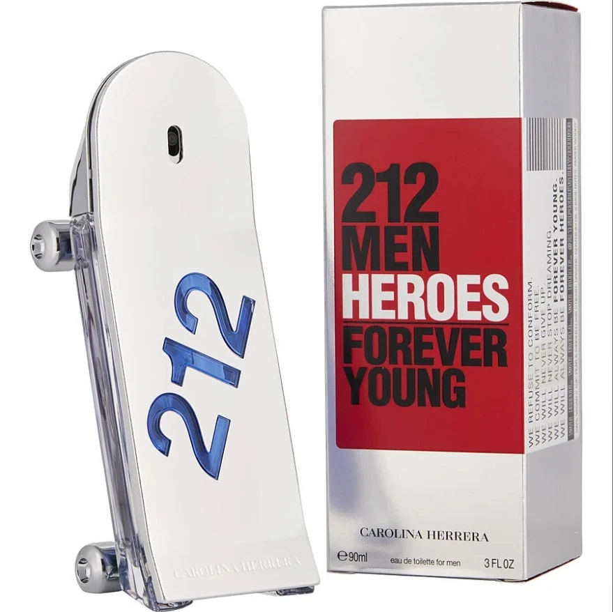 Carolina Herrera 212 Heroes for men Eau De Toilette Spray 90ml