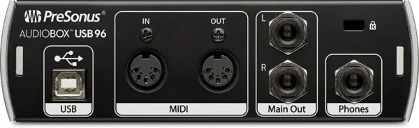 Presonus AudioBox 96 Audio Interface Full Studio Bundle with Studio One Artist Software Pack w/Mackie CR3 Pair Studio Monitors - Image 3