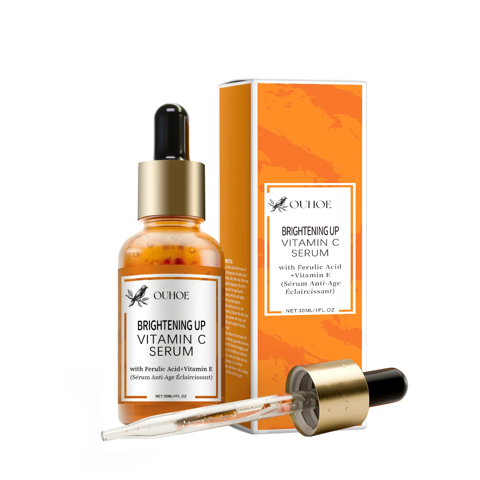 Vitamin C Wrinkle-reducing Facial Serum Lifting Firming Lightening Fine Lines Serum Brightening Moisturizing, Skin Care Products - Image 7