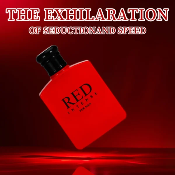 RED INTENSE Eau de Parfum Spray 3.4 Ounce / 100 Ml  Multi-Layered Fragrance Aromatic Fragrance for Men Men's EDP Perfumes Fruit - Image 6