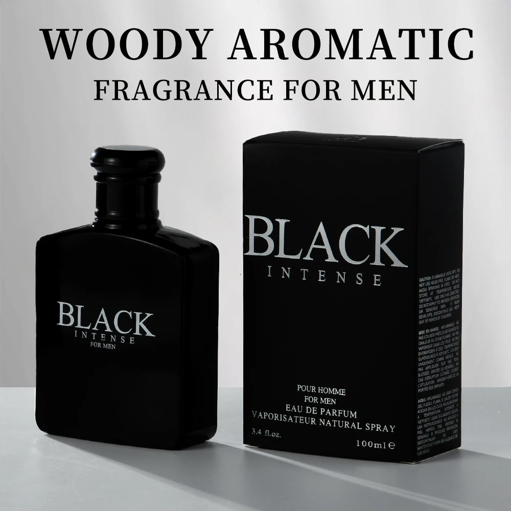 BLACK CHARM Eau de Parfum Spray 2 Pcs 3.4 Ounce / 100 Ml Woody Aromatic Fragrance for Men Men's EDP Perfumes Fruit, Woody, Flora - Image 7