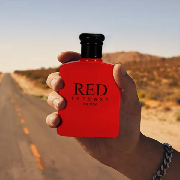 RED INTENSE Eau de Parfum Spray 3.4 Ounce / 100 Ml  Multi-Layered Fragrance Aromatic Fragrance for Men Men's EDP Perfumes Fruit - Image 3