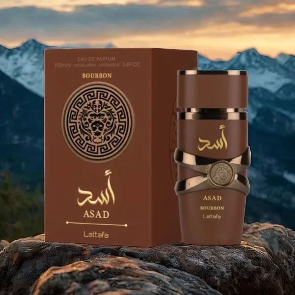 Lattafa Asad Bourbon Eau De Parfum Spray 3.4 oz (100ml) Unisex New in Box Sealed Original - Image 5