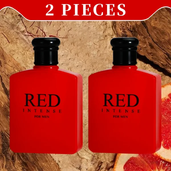 RED INTENSE Eau de Parfum Spray 3.4 Ounce / 100 Ml  Multi-Layered Fragrance Aromatic Fragrance for Men Men's EDP Perfumes Fruit - Image 7