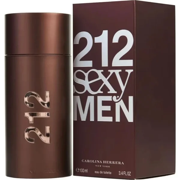 Carolina Herrera 212 Sexy for men Eau De Toilette Spray 100ml - Image 2