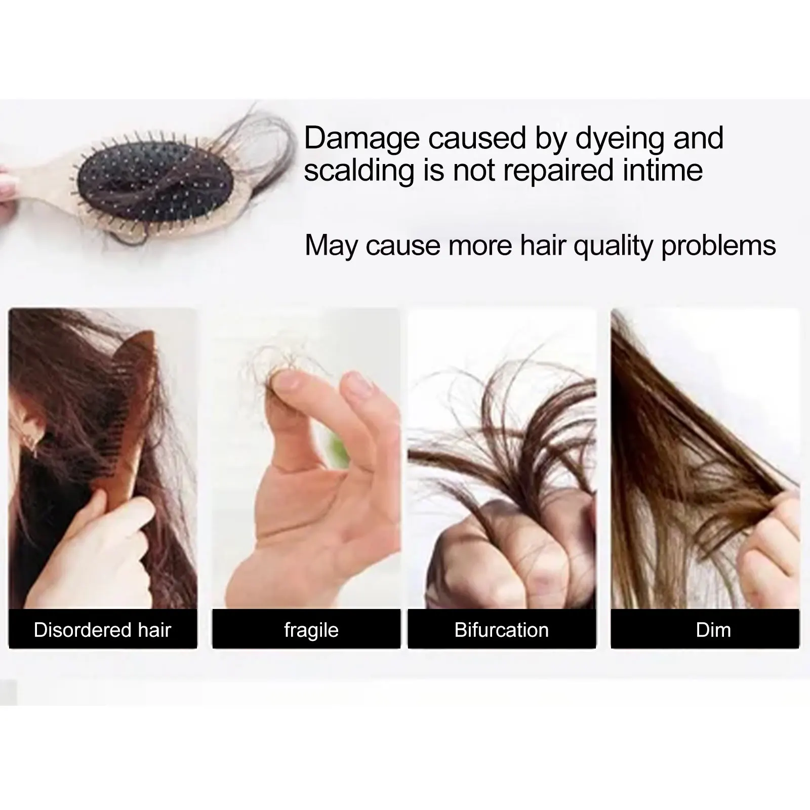 Rosemary Hair Care Set Contains Rosemary Hair Roller Hair Spray Essential Oil Nourish Hair Soft Fluffy Strong Moisturizing Root - Image 4