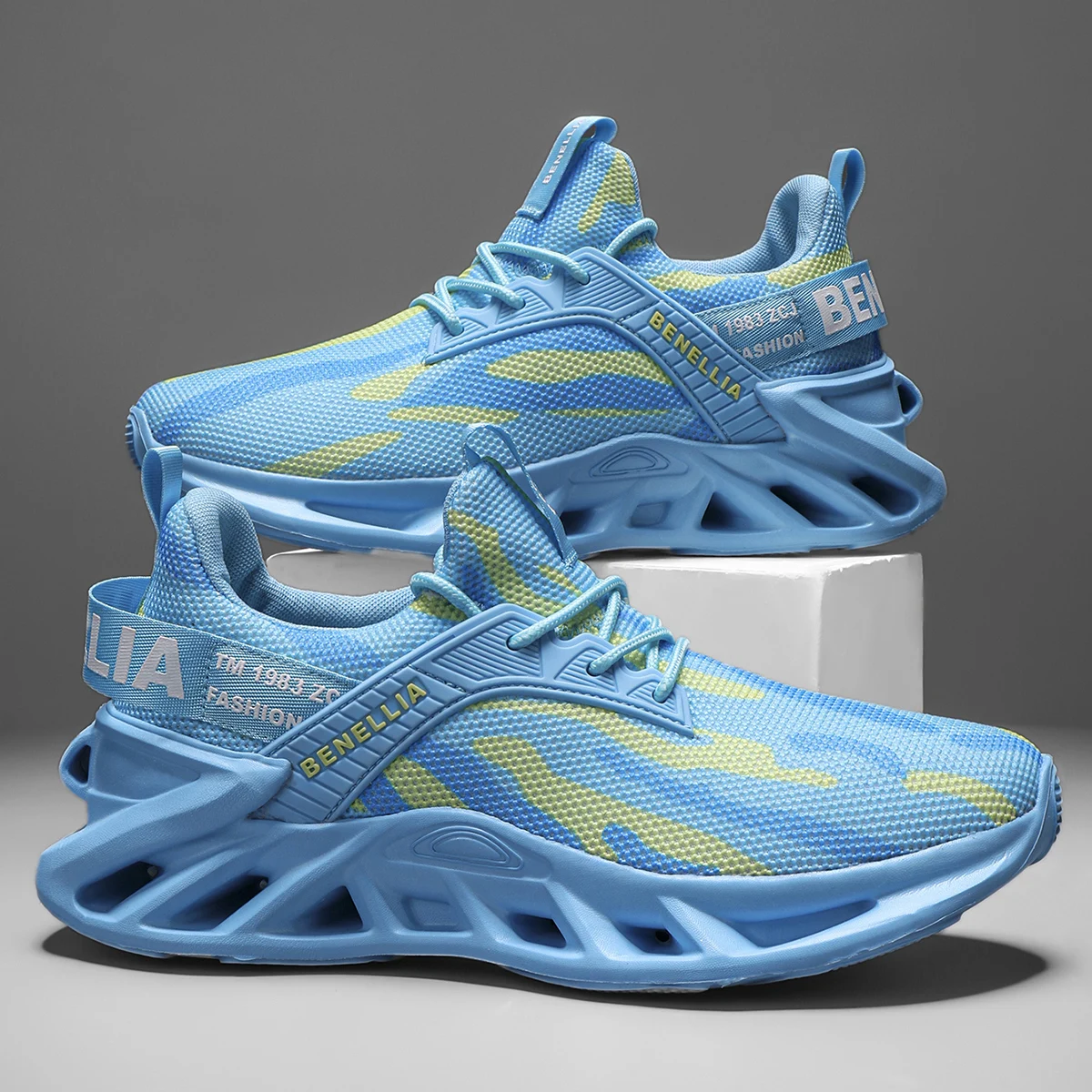 Running shoes for men and women, lightweight mesh, breathable and comfortable, flat and soft tennis shoes - Image 6