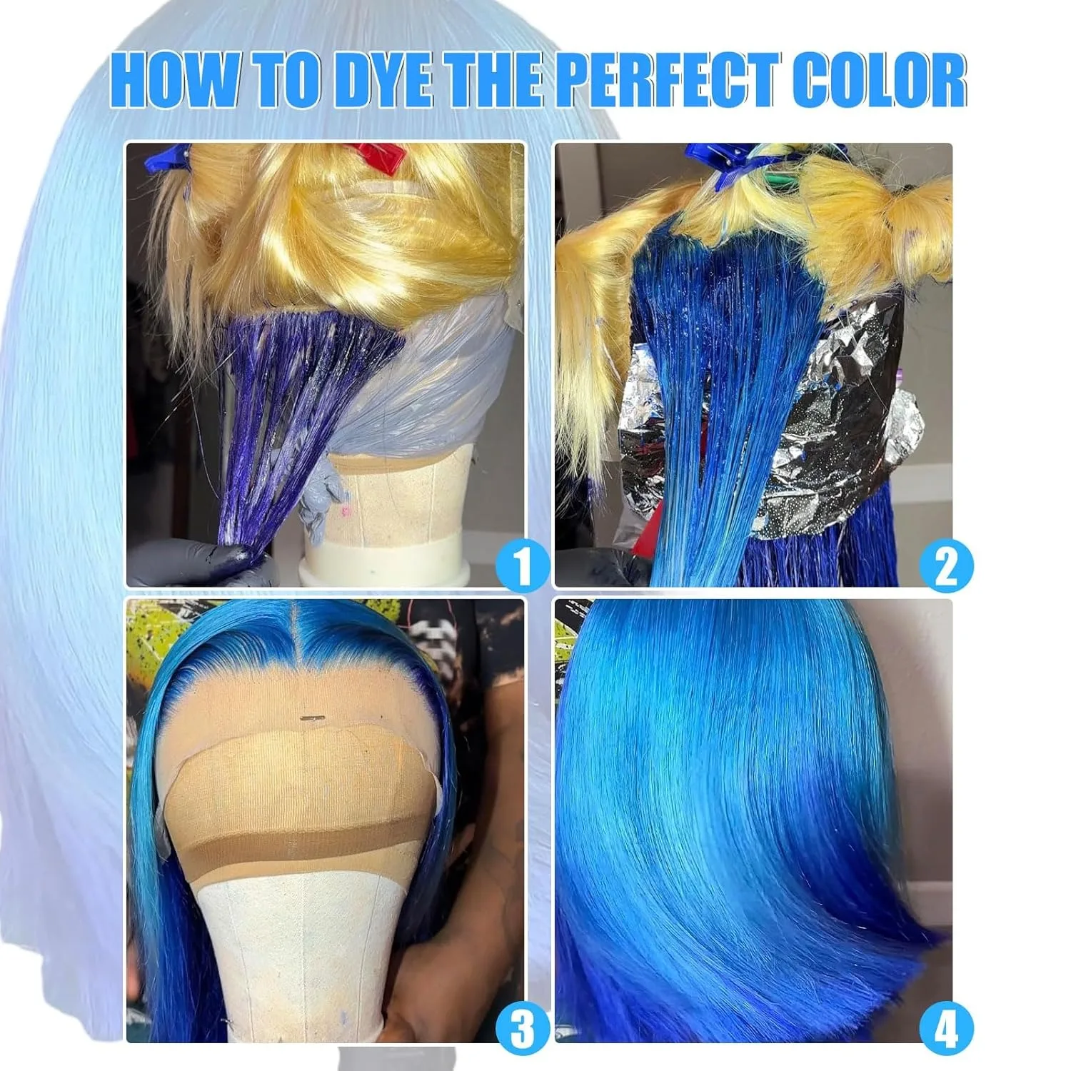 Blonde Bob Wig Human Hair 180% Density 613 Lace Front Wig Human Hair Bob 13x4 HD Transparent Blonde Lace Frontal Wigs Human Hair - Image 5
