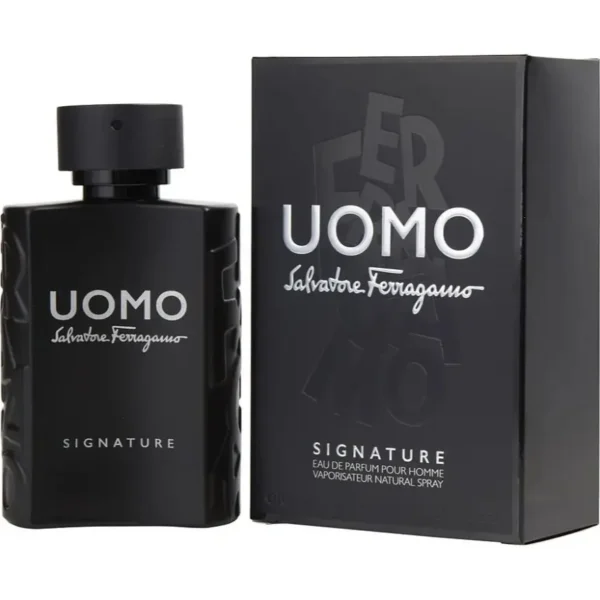 Salvatore Ferragamo Uomo Signature for men Eau De Parfum Spray 100ml - Image 2