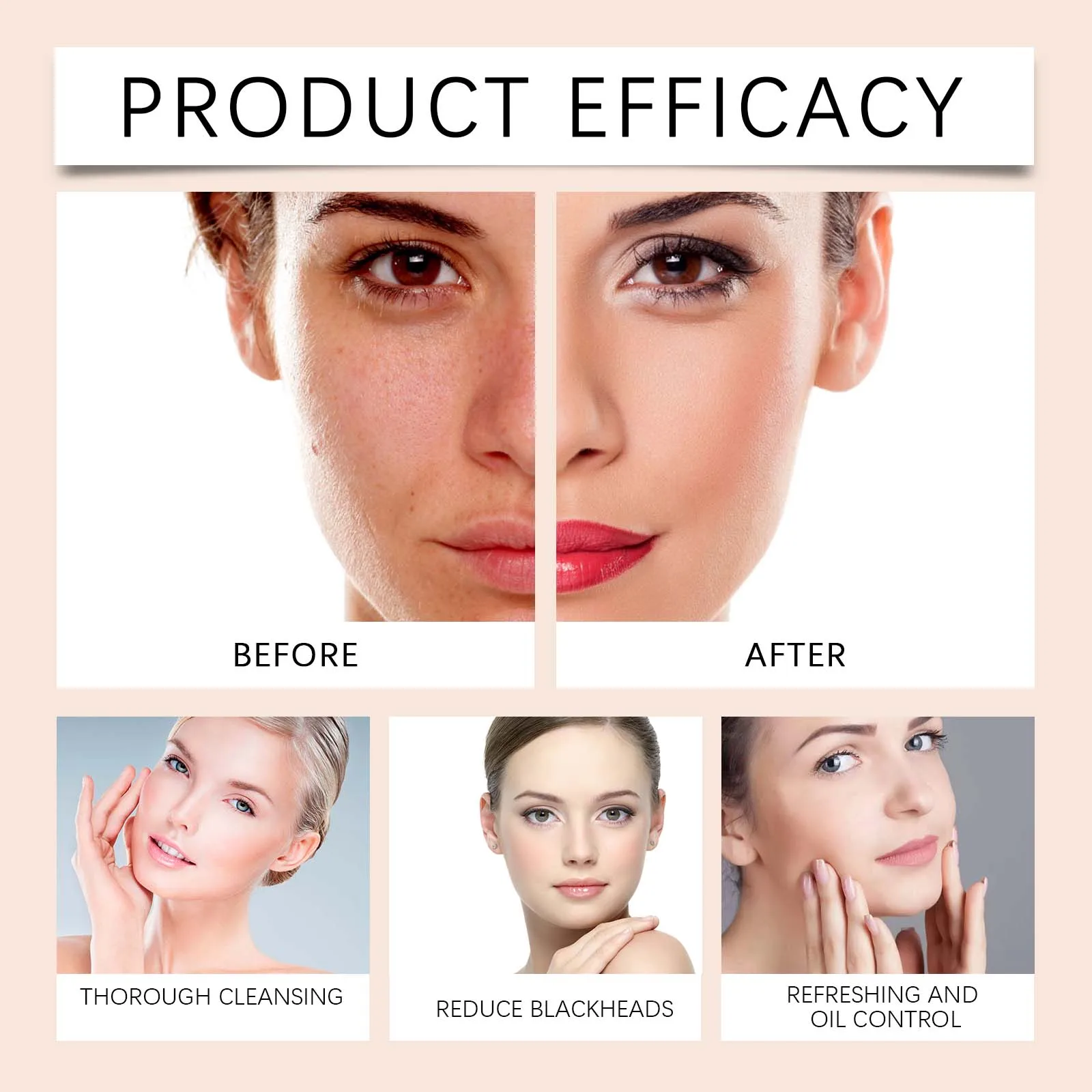 Turmeric Cleansing Milk Foam Facial Cleanser Cleanses Dirt And Grease Brightens Skin Hydrating And Moisturizes Face Care Product - Image 2