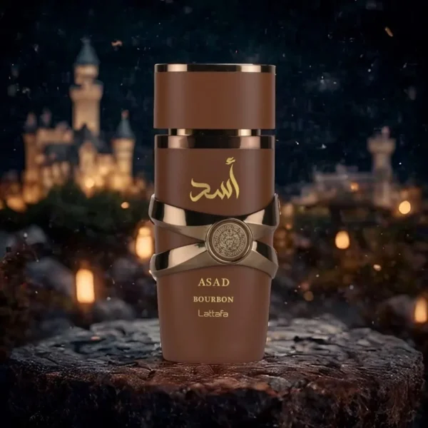 Lattafa Asad Bourbon Eau De Parfum Spray 3.4 oz (100ml) Unisex New in Box Sealed Original - Image 4
