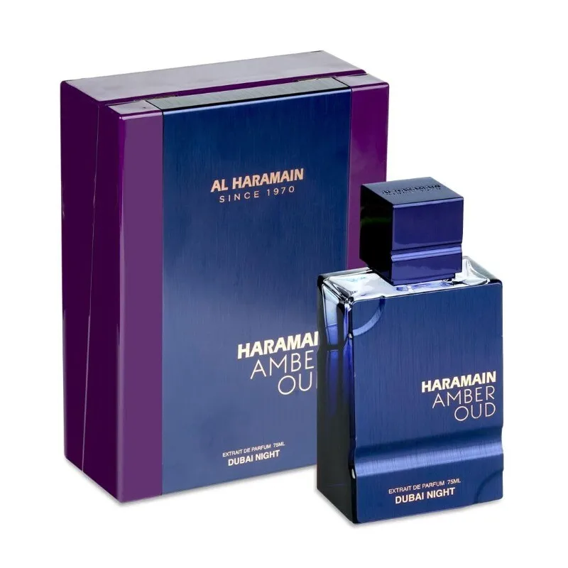 Al Haramain Amber Oud - Dubai Night Edition for Unisex - Oriental Woody Fragrance - Long Lasting Cologne - 2.0oz - Image 2