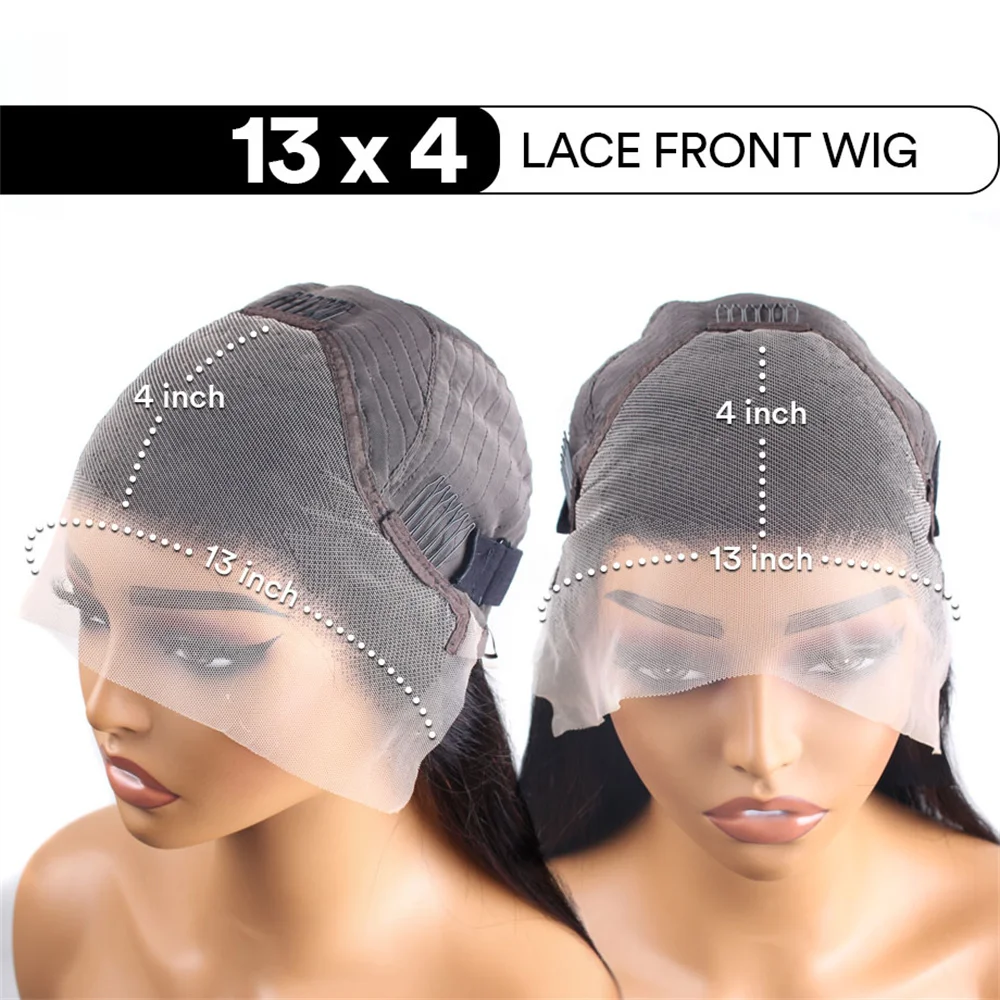 Honey Blonde Lace Front Curly Wigs Human Hair Deep Wave 13x6 HD Lace Frontal Wigs for Women 30 inch Colored Wigs Cheap on Sale - Image 8