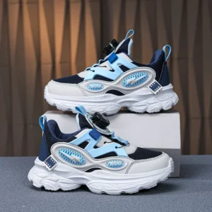 Hot Selling Autumn Tennis Outdoor Sports Shoes Kids Footwear for Boys and Girls Fashion Children Comfortable Shoe Sneakers